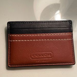Coach cardholder